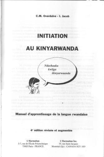 خرید و دانلود نسخه کامل کتاب Initiation au Kinyarwanda_68bcab1cebb2d.jpeg خرید و دانلود نسخه کامل کتاب Initiation au Kinyarwanda