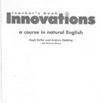خرید و دانلود نسخه کامل کتاب Innovations: Pre Intermediate-teachers Text: A Course in Natural English