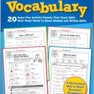 خرید و دانلود نسخه کامل کتاب Instant Homework Packets: Vocabulary