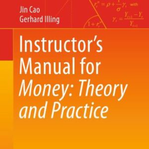 خرید و دانلود نسخه کامل کتاب Instructor’s Manual For Money: Theory And Practice
