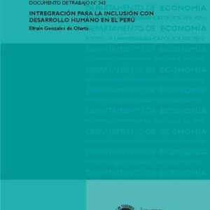 خرید و دانلود نسخه کامل کتاب Integración para la inclusión con desarrollo humano en el Perú