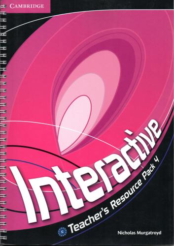 خرید و دانلود نسخه کامل کتاب Interactive 4. Teacher’s Resource Pack_68bfc9d7a5dcb.jpeg خرید و دانلود نسخه کامل کتاب Interactive 4. Teacher’s Resource Pack