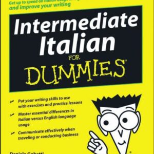 خرید و دانلود نسخه کامل کتاب Intermediate Italian For Dummies (For Dummies (Language & Literature))