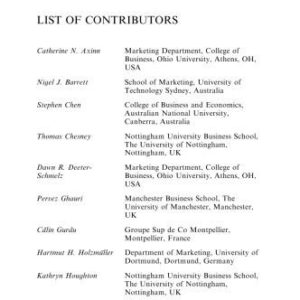 خرید و دانلود نسخه کامل کتاب International Marketing Research, Volume 17: Opportunities and Challenges in the 21st Century