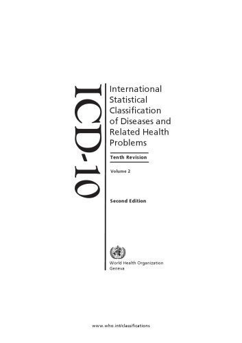خرید و دانلود نسخه کامل کتاب International Statistical Classification of Diseases and Health Related Problems (The) ICD-10, Volume 2: Instruction Manual (Second Edition, Tenth Revision)_68c90c5757f93.jpeg خرید و دانلود نسخه کامل کتاب International Statistical Classification of Diseases and Health Related Problems (The) ICD-10, Volume 2: Instruction Manual (Second Edition, Tenth Revision)