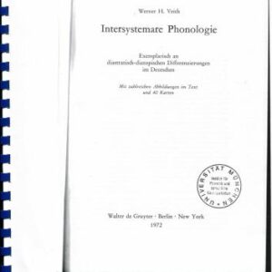 خرید و دانلود نسخه کامل کتاب Intersystemare Phonologie