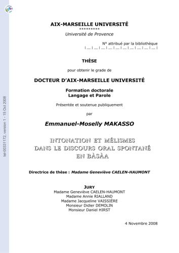 خرید و دانلود نسخه کامل کتاب Intonation et Mélismes dans le Discours Oral Spontané en Bàsàa_68b9190d25c97.jpeg خرید و دانلود نسخه کامل کتاب Intonation et Mélismes dans le Discours Oral Spontané en Bàsàa