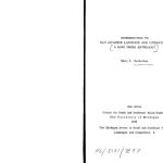 خرید و دانلود نسخه کامل کتاب Introduction to Old Javanese Language and Literature: A Kawi Prose Anthology