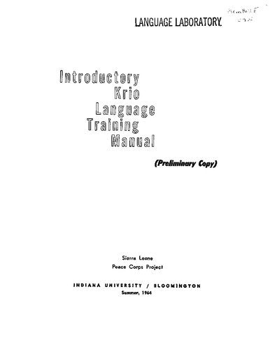 خرید و دانلود نسخه کامل کتاب Introductory Krio Language Training Manual_68b6f6797a5ad.jpeg خرید و دانلود نسخه کامل کتاب Introductory Krio Language Training Manual