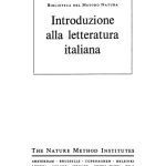 خرید و دانلود نسخه کامل کتاب Introduzione alla letteratura Italiana (L’Italiano secondo il Metodo Natura)