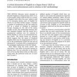 خرید و دانلود نسخه کامل کتاب Is ELF a variety of English?