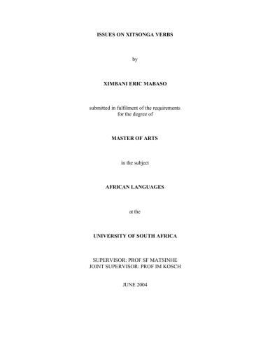 خرید و دانلود نسخه کامل کتاب Issues on Xitsonga Verbs_68ba17c075c67.jpeg خرید و دانلود نسخه کامل کتاب Issues on Xitsonga Verbs