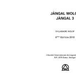 خرید و دانلود نسخه کامل کتاب Jàngal Wolof. Jàngal 3