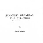 خرید و دانلود نسخه کامل کتاب Javanese Grammar for Students