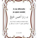 خرید و دانلود نسخه کامل کتاب Je me débrouille en ajami soninké. Lire et écrire le soninké en caractères arabes. ن رَ وَ اَجَمِن خَرَنݝَ. سࣷونِنکَنخَنّٜن خَرَنعٜن دࣷ اَ سَفَندٜ تِ اَرَبِنسِݣِرُن ݝَ