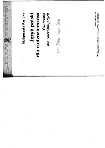 خرید و دانلود نسخه کامل کتاب Język polski dla cudzoziemców. Ćwiczenia dla początkujących_68b91dfda6db2.jpeg خرید و دانلود نسخه کامل کتاب Język polski dla cudzoziemców. Ćwiczenia dla początkujących