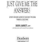 خرید و دانلود نسخه کامل کتاب Just Give Me the Answer$: Expert Advisors Address Your Most Pressing Financial Questions