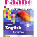 خرید و دانلود نسخه کامل کتاب Kaabe. Revision Guide. English. Form Four
