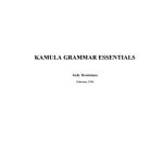 خرید و دانلود نسخه کامل کتاب Kamula Grammar Essentials