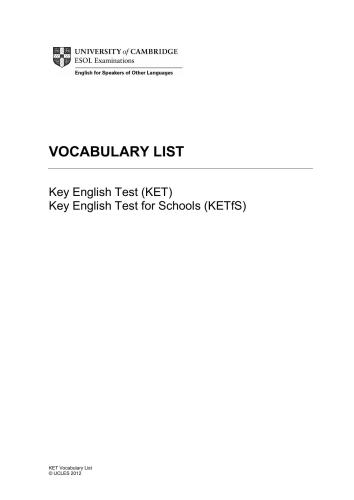 خرید و دانلود نسخه کامل کتاب Key English Test (KET) – Vocabulary list_68c06f7d76575.jpeg خرید و دانلود نسخه کامل کتاب Key English Test (KET) – Vocabulary list