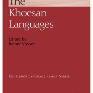 خرید و دانلود نسخه کامل کتاب Khoesan Languages