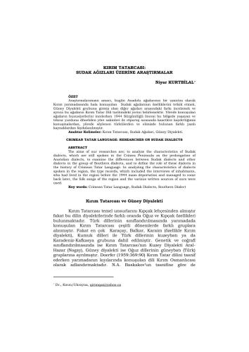 خرید و دانلود نسخه کامل کتاب Kırım Tatarcası: Sudak ağızları üzerine araştırmalar_68bbd460e6a9c.jpeg خرید و دانلود نسخه کامل کتاب Kırım Tatarcası: Sudak ağızları üzerine araştırmalar