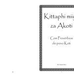 خرید و دانلود نسخه کامل کتاب Kíttaphí mííya za Akotí: Cem Provérbíos do povo Kotí