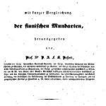 خرید و دانلود نسخه کامل کتاب Kleine lappländische Grammatik mit kurzer Vergleichung der finnischen Mundarten