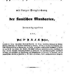 خرید و دانلود نسخه کامل کتاب Kleine lappländische Grammatik mit kurzer Vergleichung der finnischen Mundarten