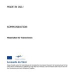 خرید و دانلود نسخه کامل کتاب Kommunikation – Materialien für Trainer/innen