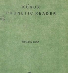 خرید و دانلود نسخه کامل کتاب Kũṛux phonetic reader