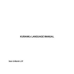 خرید و دانلود نسخه کامل کتاب Kurankɔ language manual