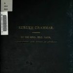 خرید و دانلود نسخه کامل کتاب Kuruḵẖ grammar