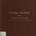 خرید و دانلود نسخه کامل کتاب Kuruḵẖ grammar
