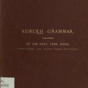 خرید و دانلود نسخه کامل کتاب Kuruḵẖ grammar