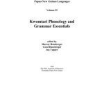 خرید و دانلود نسخه کامل کتاب Kwomtari Phonology and Grammar Essentials