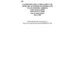 خرید و دانلود نسخه کامل کتاب La dinámica de la inflación y el nivel de actividad económica en una economía abierta