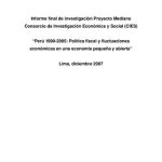 خرید و دانلود نسخه کامل کتاب La efectividad de la política fiscal en el Perú: 1980-2006