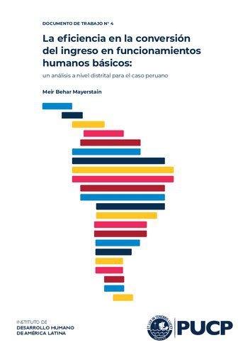 خرید و دانلود نسخه کامل کتاب La eficiencia en la conversión del ingreso en funcionamientos humanos básicos: un análisis a nivel distrital para el caso peruano_68c80ad0d051b.jpeg خرید و دانلود نسخه کامل کتاب La eficiencia en la conversión del ingreso en funcionamientos humanos básicos: un análisis a nivel distrital para el caso peruano