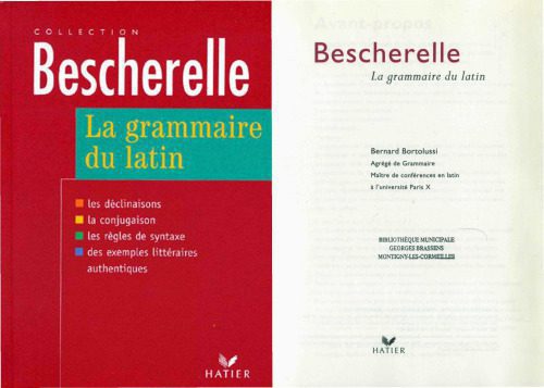 خرید و دانلود نسخه کامل کتاب La Grammaire du latin_68bb7191d66d0.jpeg خرید و دانلود نسخه کامل کتاب La Grammaire du latin