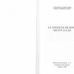 خرید و دانلود نسخه کامل کتاب La infancia de Jesús según Lucas