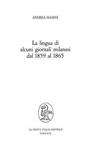 خرید و دانلود نسخه کامل کتاب La lingua di alcuni giornali milanesi dal 1859 al 1865_68bc65509510e.jpeg خرید و دانلود نسخه کامل کتاب La lingua di alcuni giornali milanesi dal 1859 al 1865