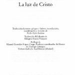 خرید و دانلود نسخه کامل کتاب La luz de Cristo