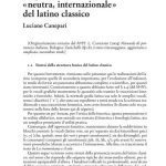 خرید و دانلود نسخه کامل کتاب La pronuncia del latino classico