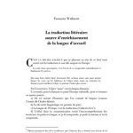 خرید و دانلود نسخه کامل کتاب La traduction littéraire: source d’enrichissement de la langue d’accueil