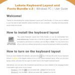 خرید و دانلود نسخه کامل کتاب Lakota Keyboard Layout