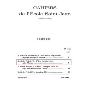 خرید و دانلود نسخه کامل کتاب L’âme humaine selon saint Thomas