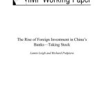 خرید و دانلود نسخه کامل کتاب Lamin Leigh, Richard Podpiera The Rise of Foreign Investment in China’s Banks: Taking Stock