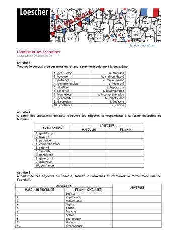 خرید و دانلود نسخه کامل کتاب L’amitié et ses contraires. Une fiche d’activités_68c44436bf818.jpeg خرید و دانلود نسخه کامل کتاب L’amitié et ses contraires. Une fiche d’activités