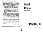 خرید و دانلود نسخه کامل کتاب Language/30 – Danish